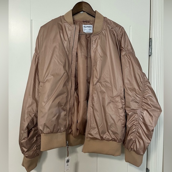 Old Navy Oversized Bomber Jacket - Picture 1 of 12